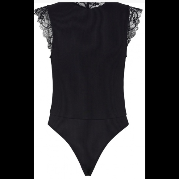 Y.A.S Black Lace Bodystocking Size Small - Picture 2 of 10